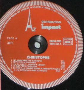 (occasion) Christophe – Christophe [Vinyle 33 Tours]