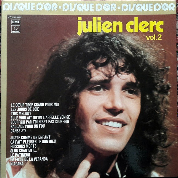 (Occasion ) Julien Clerc – Le Disque D'Or De Julien Clerc - Vol. 2 [Vinyle 33 Tours]