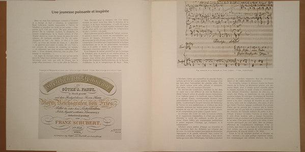 Schubert - Orchestre Philharmonique Hongrois / Peter Maag – Symphonie N°5 Et N°8 "Inachevée" [Vinyle 33Tours]