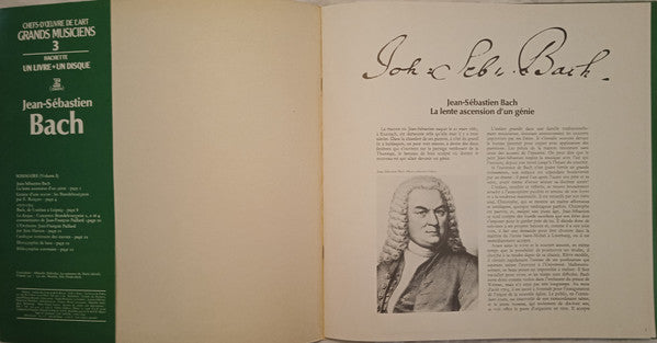 Bach, Orchestre De Chambre Jean-François Paillard – Concertos Brandebourgeois 1, 2 Et 4 [Vinyle 33Tours]