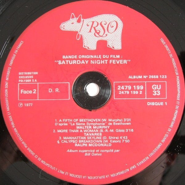 (Occasion) Various – Saturday Night Fever (The Original Movie Sound Track) [Vinyle 33 Tours]