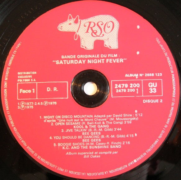 (Occasion) Various – Saturday Night Fever (The Original Movie Sound Track) [Vinyle 33 Tours]
