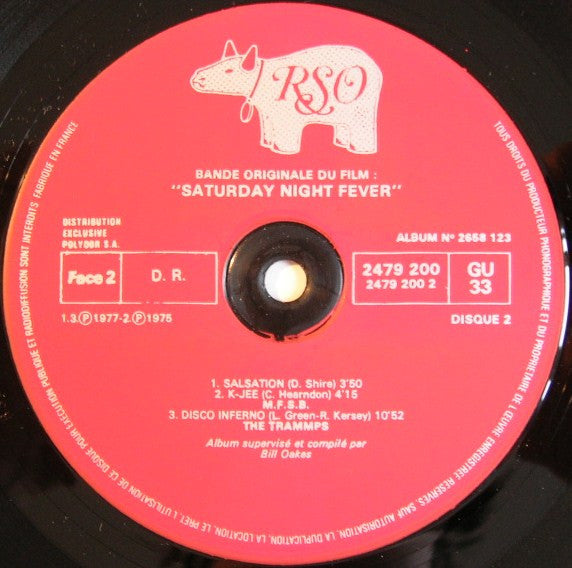(Occasion) Various – Saturday Night Fever (The Original Movie Sound Track) [Vinyle 33 Tours]