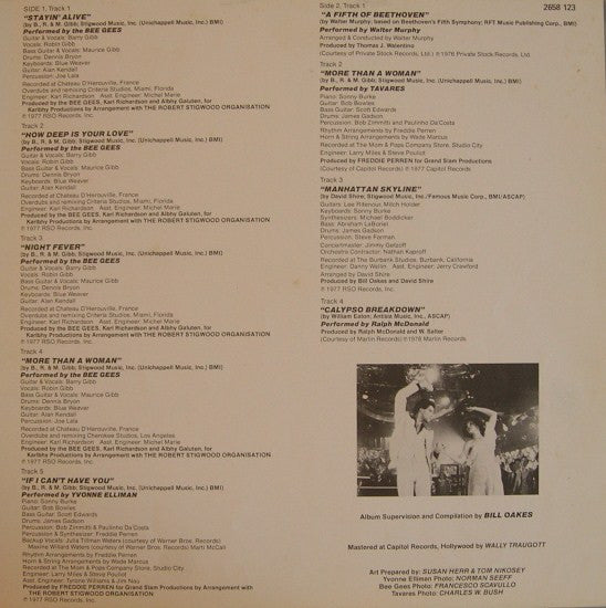 (Occasion) Various – Saturday Night Fever (The Original Movie Sound Track) [Vinyle 33 Tours]