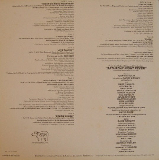 (Occasion) Various – Saturday Night Fever (The Original Movie Sound Track) [Vinyle 33 Tours]