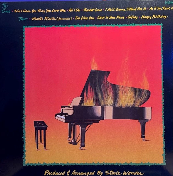 (Occasion) Stevie Wonder – Hotter Than July  [Vinyle 33 Tours]