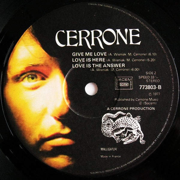 (Occasion) Cerrone – Cerrone 3 (Supernature) [Vinyle 33 Tours]