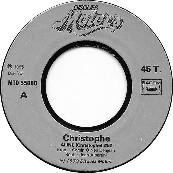 (Occasion) Christophe – Aline [Vinyle 45Tours]