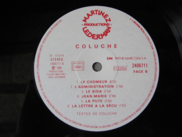 (occasion) Coluche – Mimi 86 [Vinyle 33 Tours]