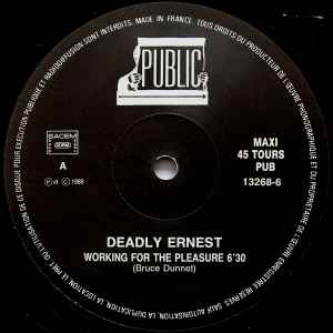 (occasion) Deadly Ernest – Working For The Pleasure [Vinyle 33 Tours]