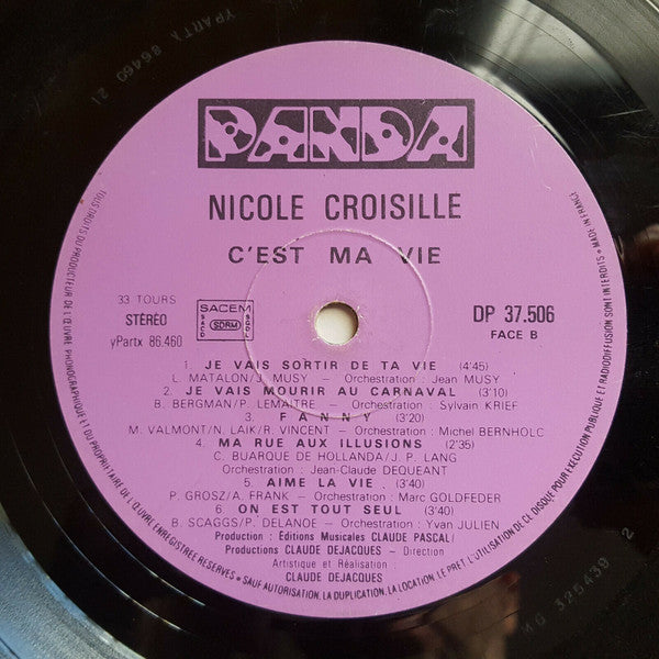 (Occasion) Nicole Croisille – C'Est Ma Vie [Vinyle 33 Tours]