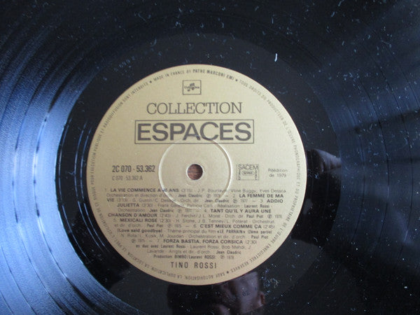 (Occasion )Tino Rossi – La Vie Commence À 60 Ans [Vinyle 33 Tours]