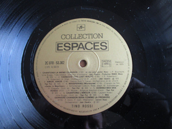 (Occasion )Tino Rossi – La Vie Commence À 60 Ans [Vinyle 33 Tours]