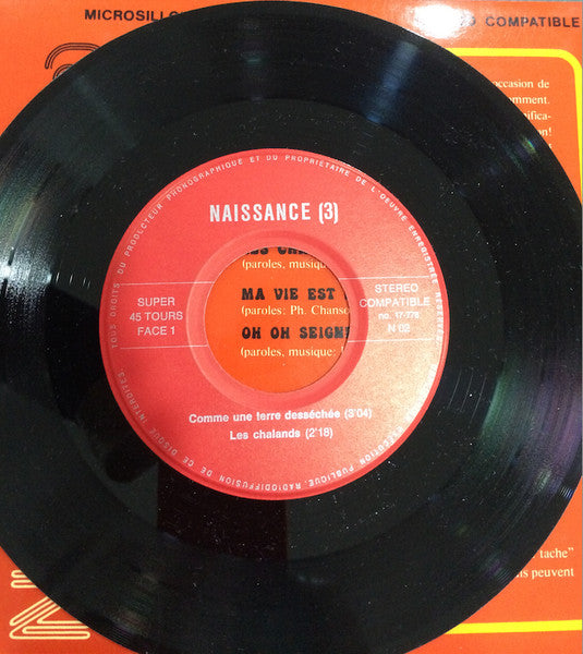 (Occasion) Groupe Naissance Comme Une Terre Desséchée  [Vinyle 45 Tours]