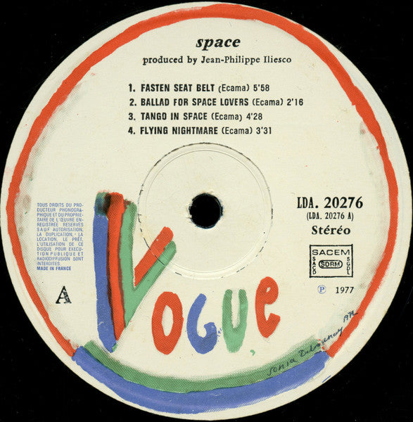 (Occasion) Space – Magic Fly [Vinyle super 33Tours]