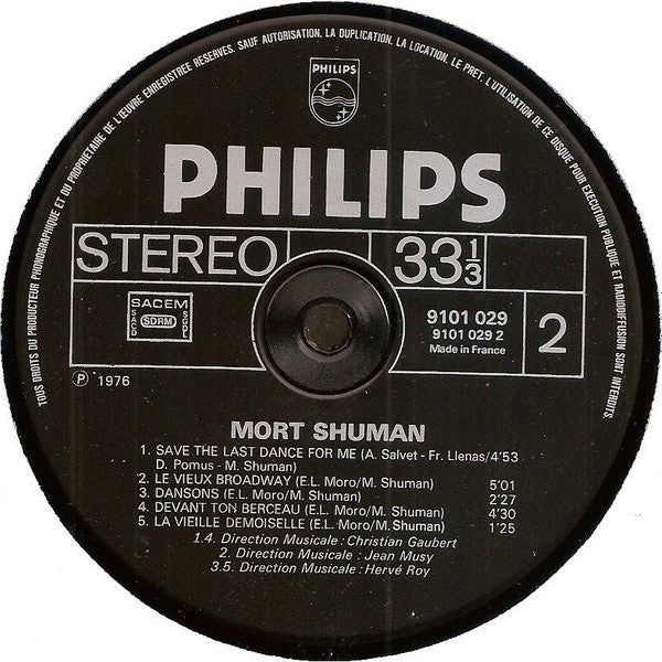 (occasion) Mort Shuman – Imagine... [Vinyle 33 Tours]