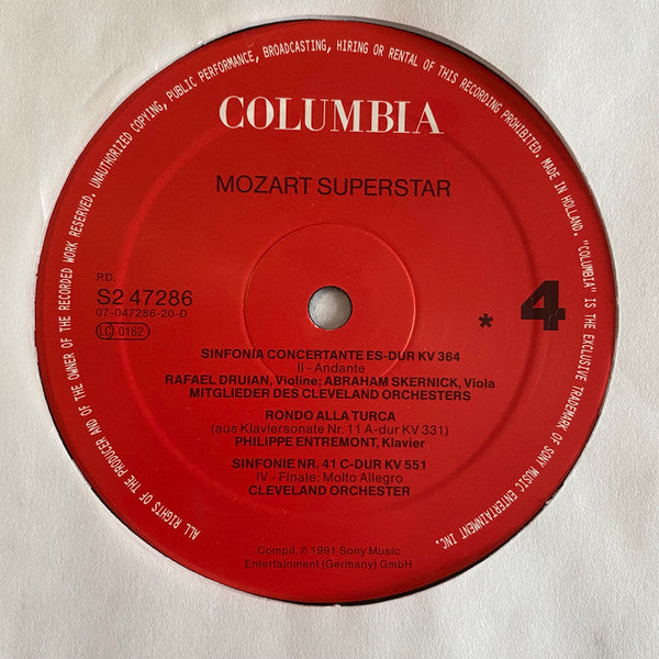 (Occasion ) Wolfgang Amadeus Mozart – Amadeus Superstar [Vinyle 33 Tours]