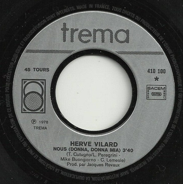 (Occasion) Hervé Vilard – Nous [Vinyle 45Tours]