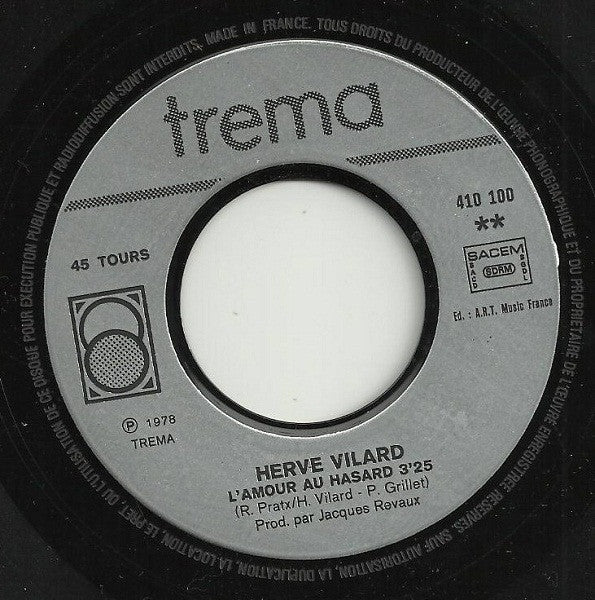 (Occasion) Hervé Vilard – Nous [Vinyle 45Tours]