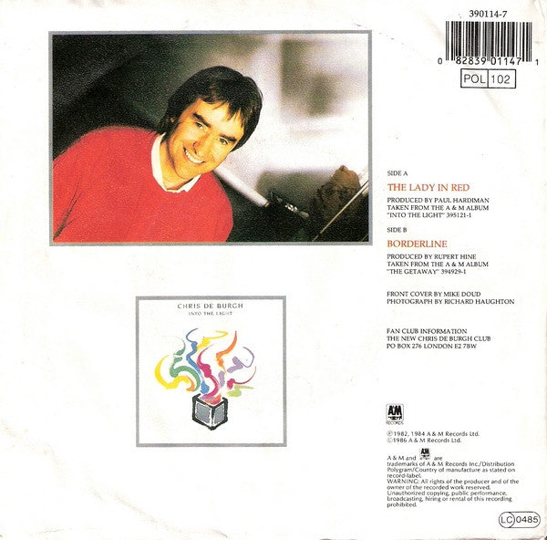 (Occasion) Chris De Burgh – The Lady In Red [Vinyle 33Tours]