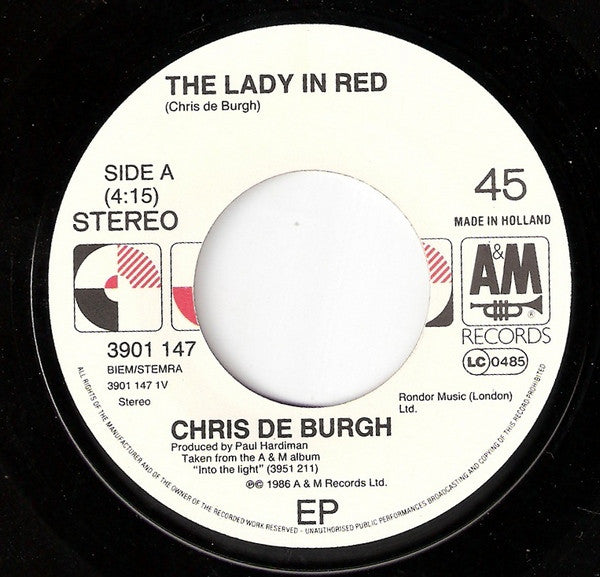 (Occasion) Chris De Burgh – The Lady In Red [Vinyle 33Tours]