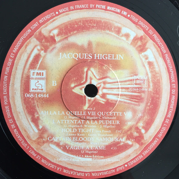 (Occasion ) Jacques Higelin – Champagne Pour Tout Le Monde [Vinyle 33 Tours]