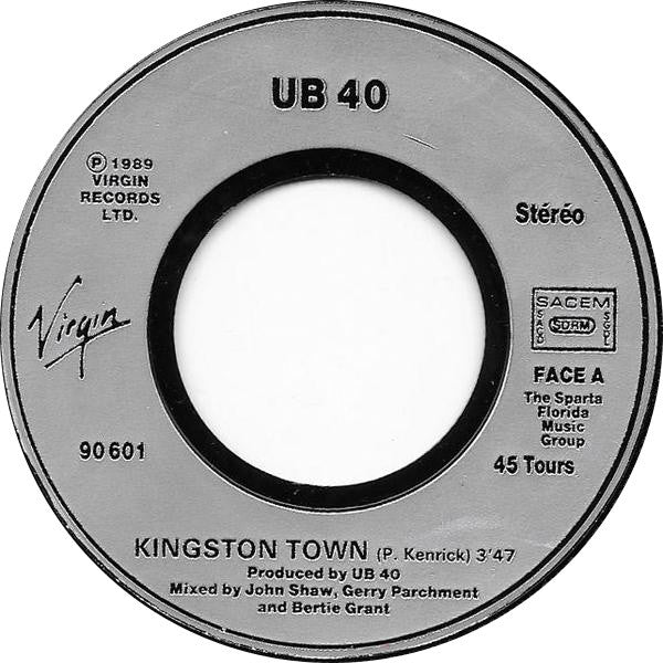 (Occasion) UB40 – Kingston Town [Vinyle 45 Tours]