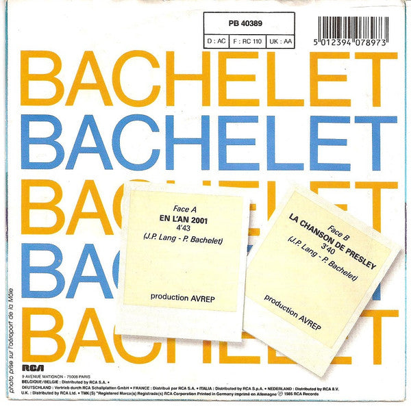 (Occasion) Pierre Bachelet – En L'an 2001 [Vinyle 45Tours]