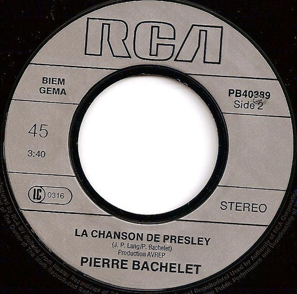 (Occasion) Pierre Bachelet – En L'an 2001 [Vinyle 45Tours]