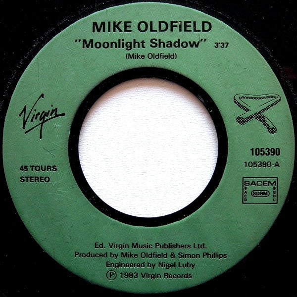 (Occasion) Mike Oldfield Moonlight Shadow [Vinyle 45 Tours]