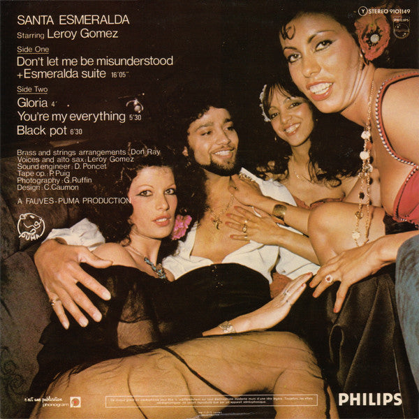 (Occasion) Santa Esmeralda Starring Leroy Gomez – Don't Let Me Be Misunderstood [Vinyle 33 Tours]