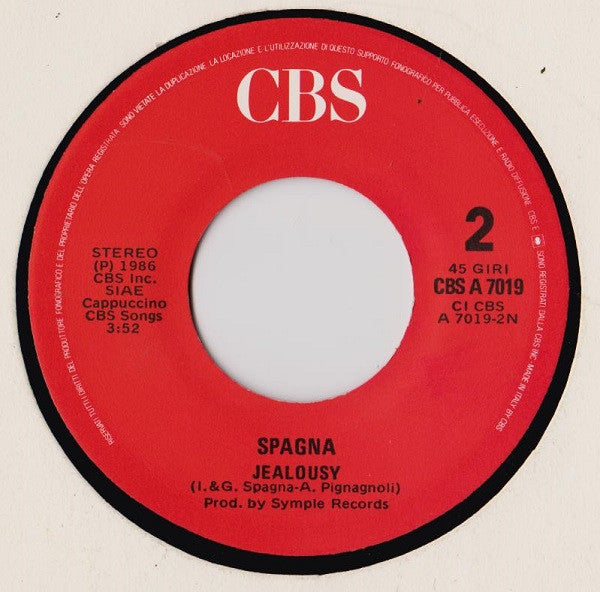 (Occasion) Spagna  – Easy Lady [Vinyle 45Tours]