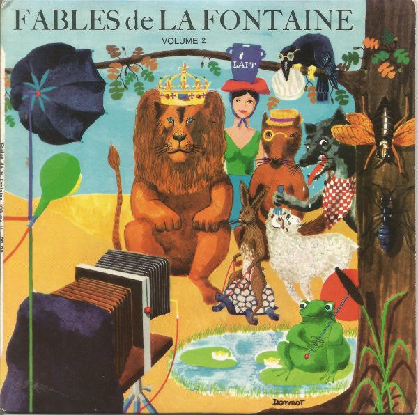 (Occasion) La Compagnie Du Tourne-Conte – Fables De La Fontaine Vol. 2 [Vinyle 45 Tours]