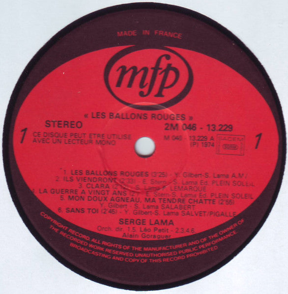 (Occasion) Serge Lama Serge Lama [Vinyle 33Tours]