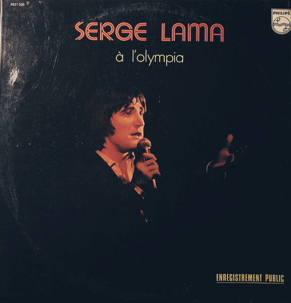 (occasion) Serge Lama – Serge Lama À L'Olympia [Vinyle 33 Tours]
