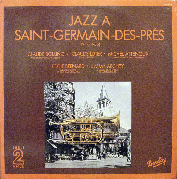 (occasion) Various – Jazz A Saint-Germain-Des-Prés (1947-1955) [Vinyle 33 Tours]x