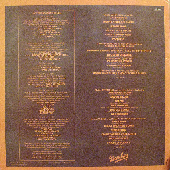 (occasion) Various – Jazz A Saint-Germain-Des-Prés (1947-1955) [Vinyle 33 Tours]x