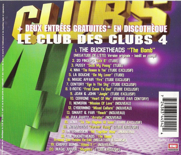 (Occasion ) Various – Le Club Des Clubs 4 [CD]