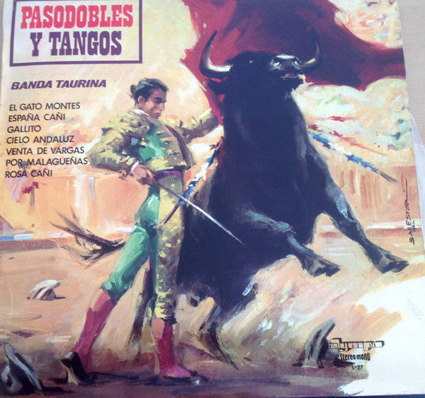 (occasion) Banda Taurina, Rosario Pampa – Pasodobles Y Tangos [Vinyle 45 Tours]