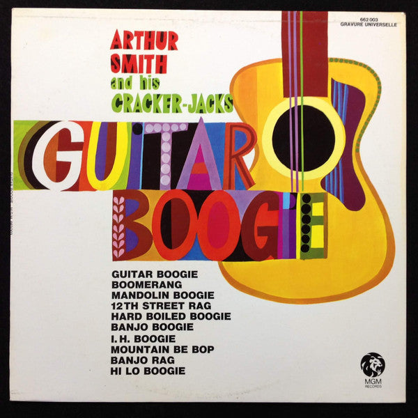 (occasion) Arthur Smith And His Cracker-Jacks – Guitar Boogie [Vinyle 33 Tours]