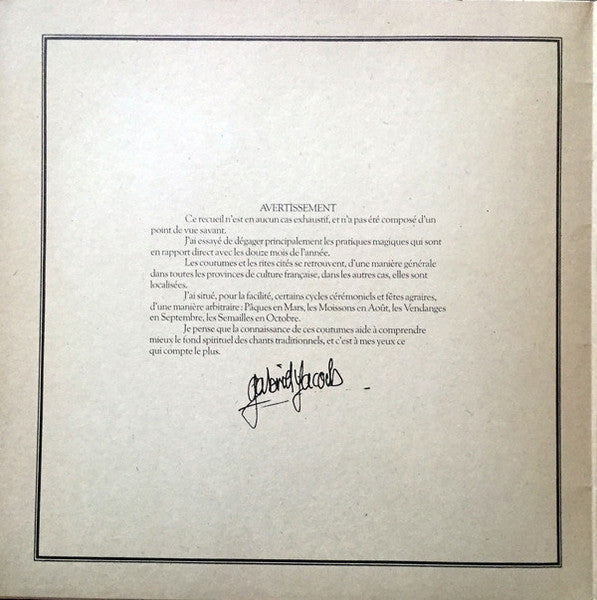 (occasion) Malicorne – Almanach [Vinyle 33 Tours]