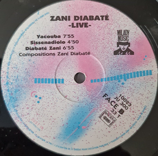 (occasion) Zani Diabaté Et Le Super Djata Band – Live [Vinyle 33 Tours]