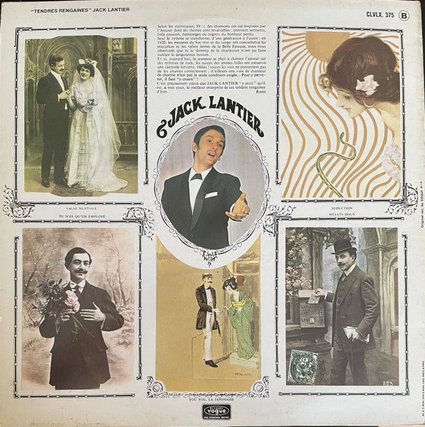 Jack Lantier – Tendres Rengaines [Vinyle 33Tours] - flash vidéo