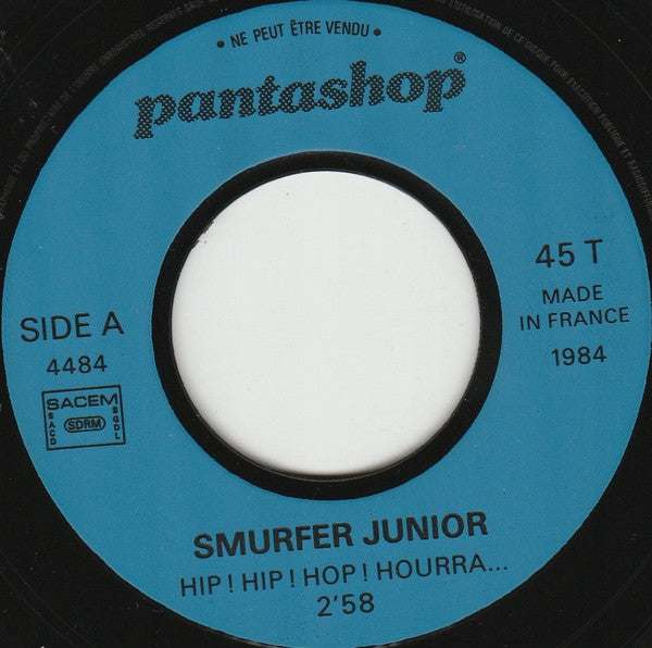 (Occasion) Smurfer Junior – Hip! Hip! Hop! Hourra! [Vinyle 45 Tours]