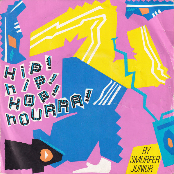 (Occasion) Smurfer Junior – Hip! Hip! Hop! Hourra! [Vinyle 45 Tours]