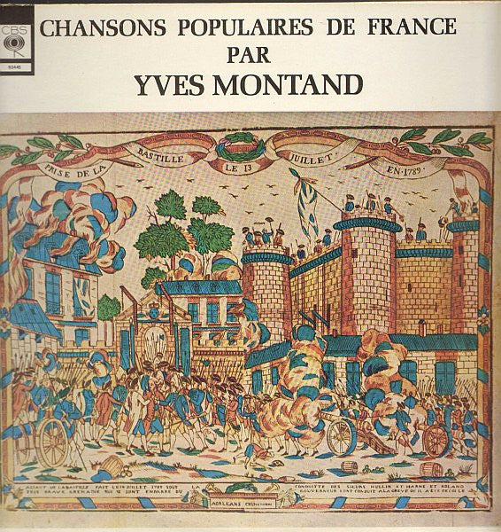 (occasion) Yves Montand – Chansons Populaires De France [Vinyle super 33 Tours]