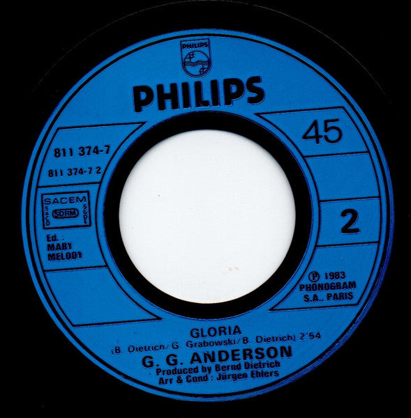 (Occasion) G.G. Anderson – African Baby (Chiquita Chiquita) [Vinyle 45Tours]