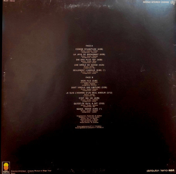 (Occasion) Sardou* – Sardou [Vinyle 33 Tours]