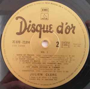(occasion) Julien Clerc – Disque D'Or Vol. 2 [Vinyle 33 Tours]