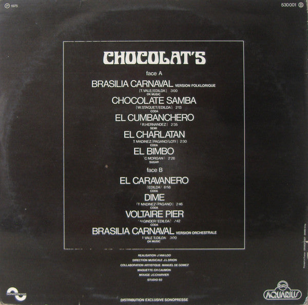 (Occasion) Chocolat's – Brasilia Carnaval [Vinyle 45 Tours]